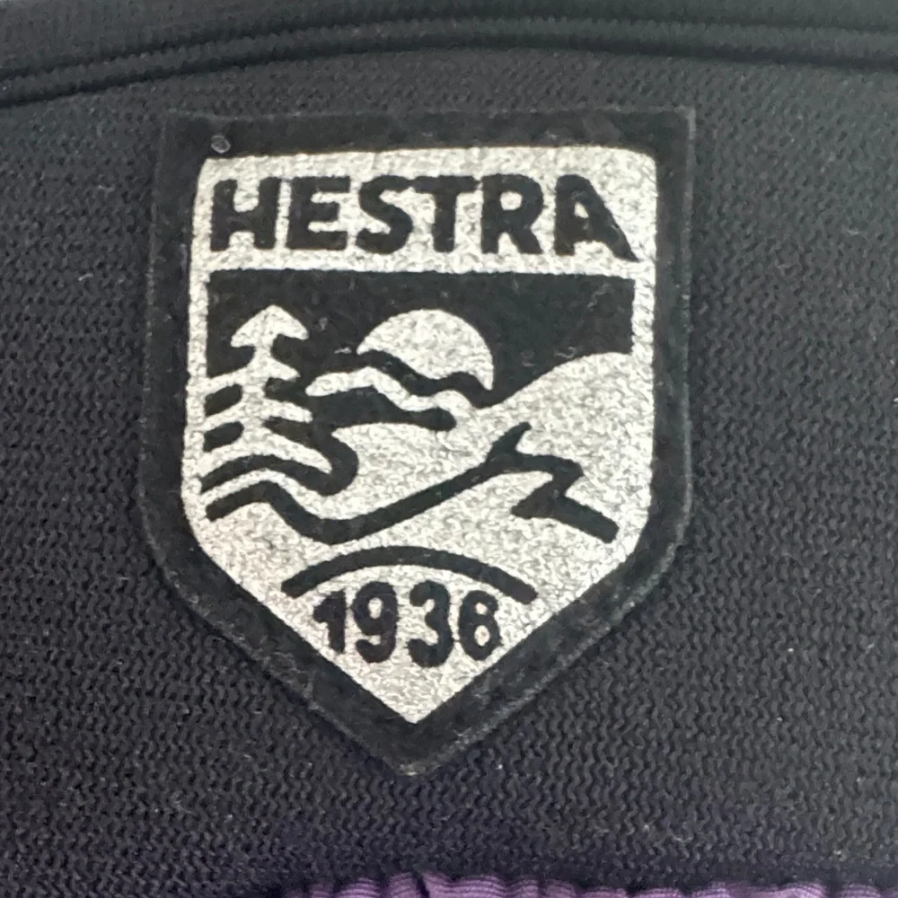 Hestra Ferox Primaloft CZone Black and Purple Gloves